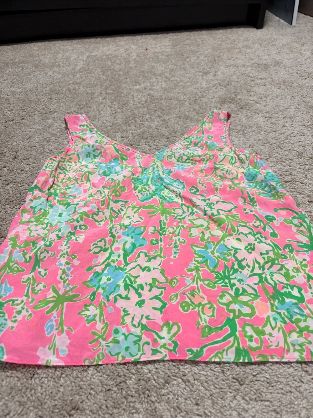 Lilly Pulitzer Southern Charm silk tank XS - Picture 2 of 8